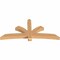 Ekena Millwork Davenport Timber Gable Bracket, Western Red Cedar, 84"W x 38"H x 5 1/2"D x 5 1/2"F, 11/12 Pitch GBW084X38X0606DAV00SWR - alternate 5